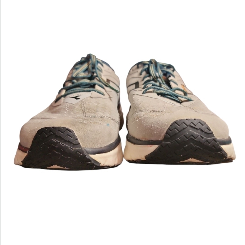 Diadora Equipe Nucleo Men Running Shoes Gray Mediterranean 10.5 Athletic Sneaker - Picture 2 of 12